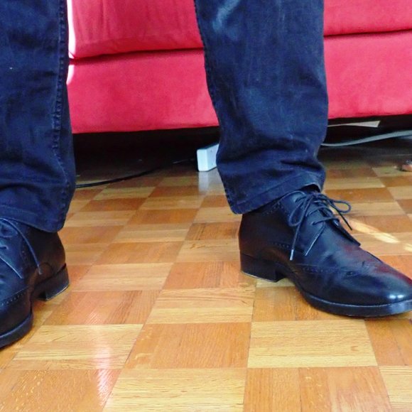 Browns -Handmade Italian Black Leather Shoes - Picture 5 of 15